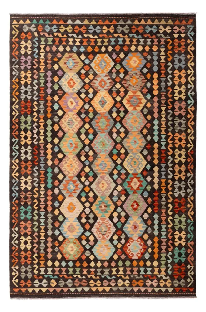Tapete Kelim - Splash - 300 x 197 cm - multicolorido