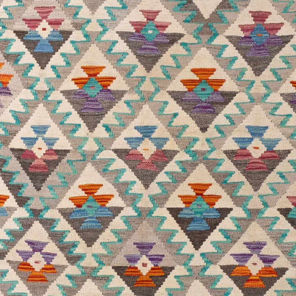 Tapete Kelim - Splash - 300 x 197 cm - multicolorido