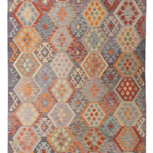 Tapete Kelim - Splash - 300 x 202 cm - multicolorido