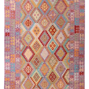 Tapete Kelim - Splash - 300 x 203 cm - multicolorido