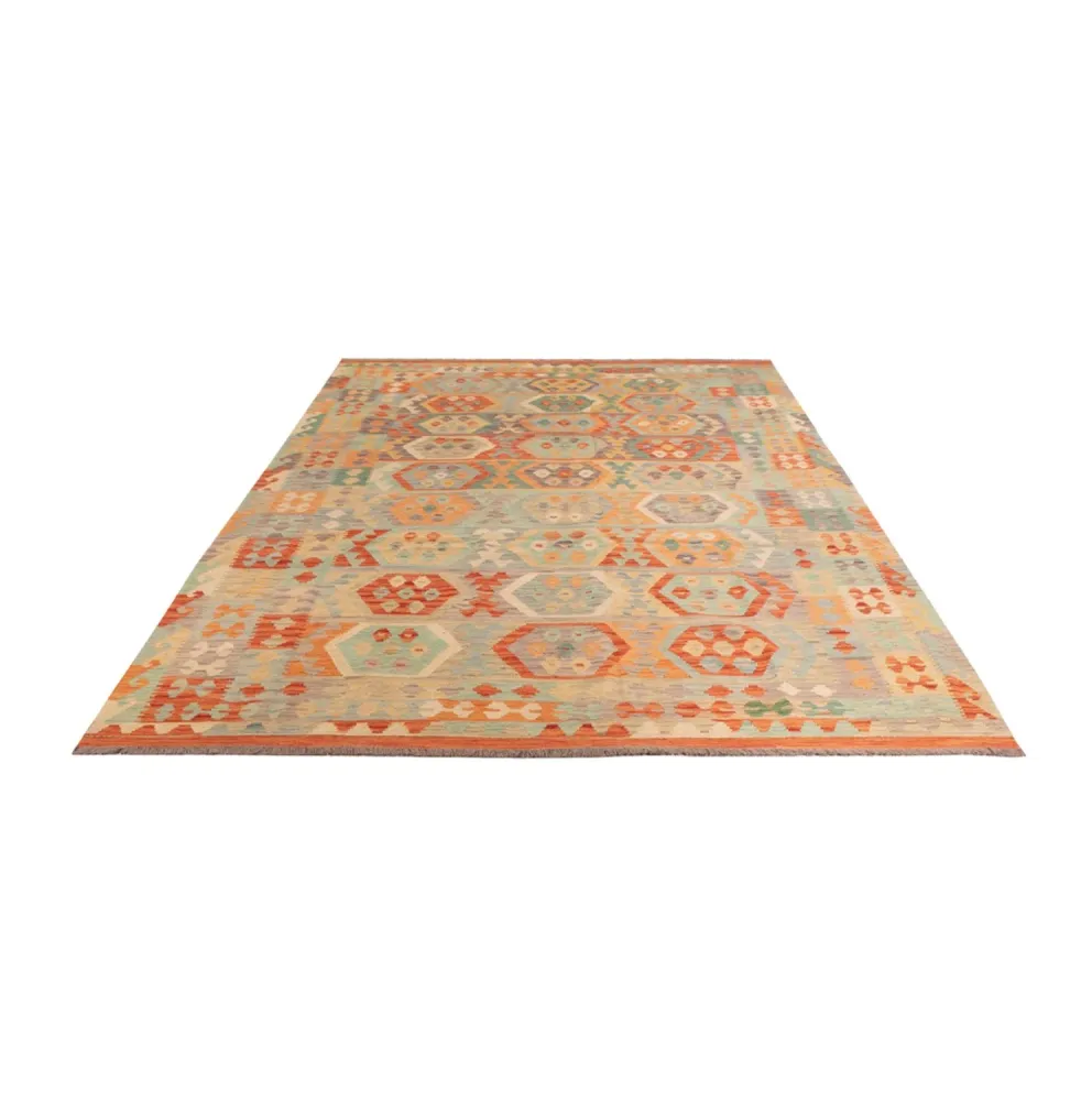 Tapete Kelim - Splash - 300 x 203 cm - multicolorido