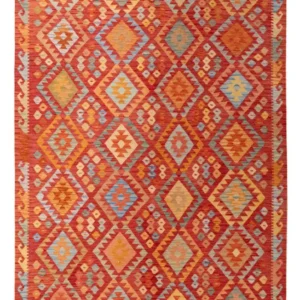 Tapete Kelim - Splash - 301 x 193 cm - multicolorido