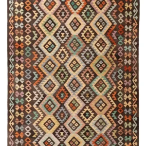 Tapete Kelim - Splash - 301 x 194 cm - multicolorido