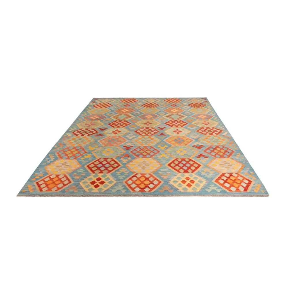 Tapete Kelim - Splash - 310 x 207 cm - multicolorido