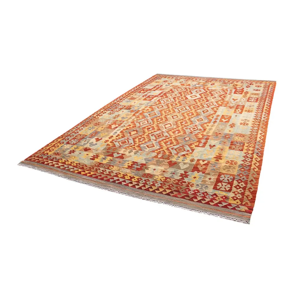 Tapete Kelim - Splash - 311 x 210 cm - multicolorido