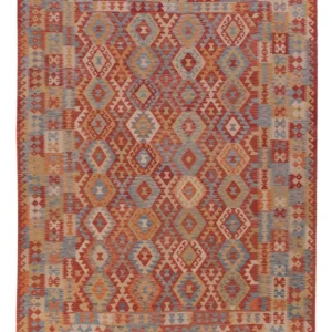 Tapete Kelim - Splash - 349 x 258 cm - multicolorido