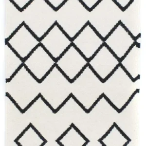 Tapete Kelim - Trendy - 132 x 63 cm - bege