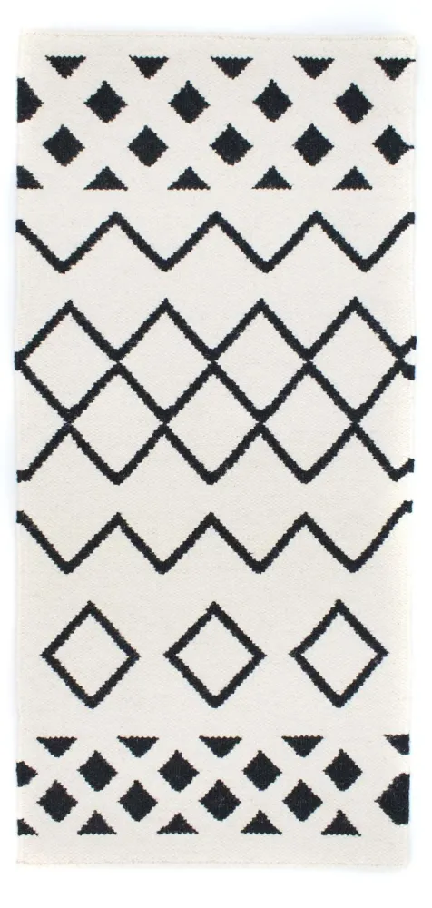 Tapete Kelim - Trendy - 132 x 63 cm - bege