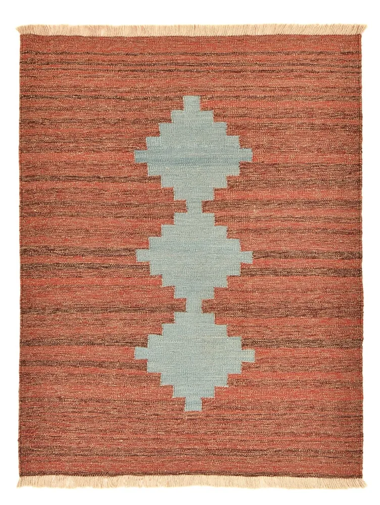 Tapete Kelim - Trendy - 148 x 115 cm - multicolorido