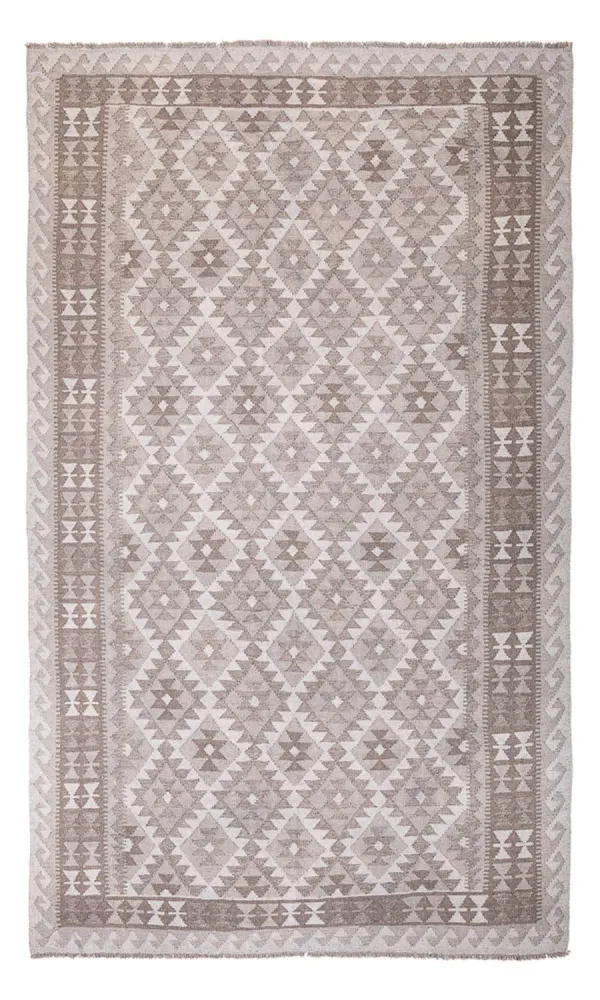 Tapete Kelim - Trendy - 296 x 186 cm - cinzento
