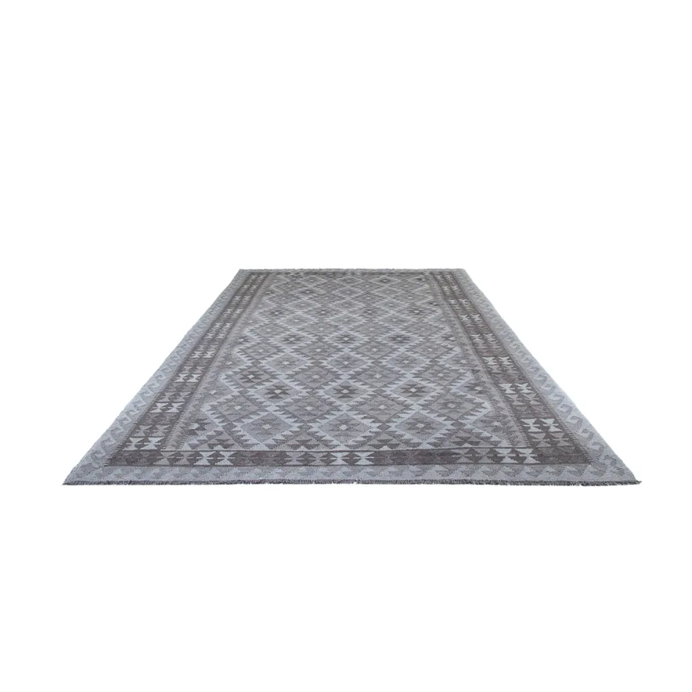 Tapete Kelim - Trendy - 296 x 186 cm - cinzento