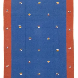Tapete Kelim - Trendy - 300 x 200 cm - azul
