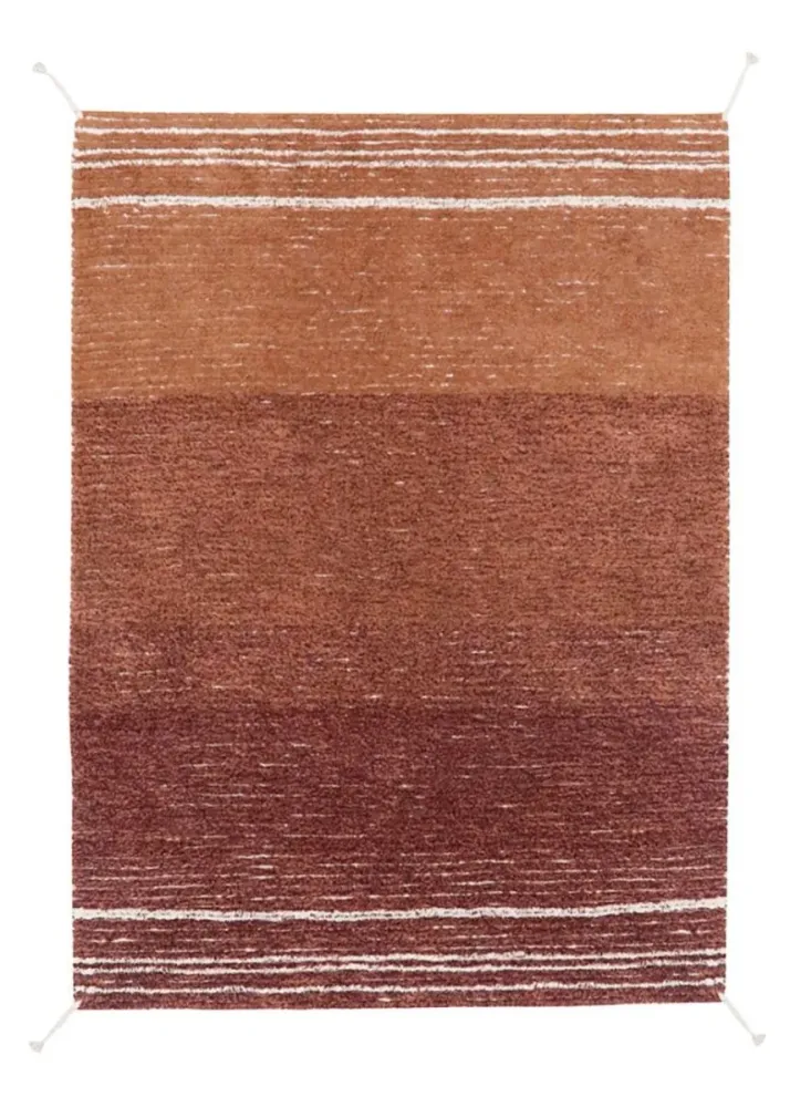 Tapete Lavável Reversível Twin Toffee 120 X 160 cm