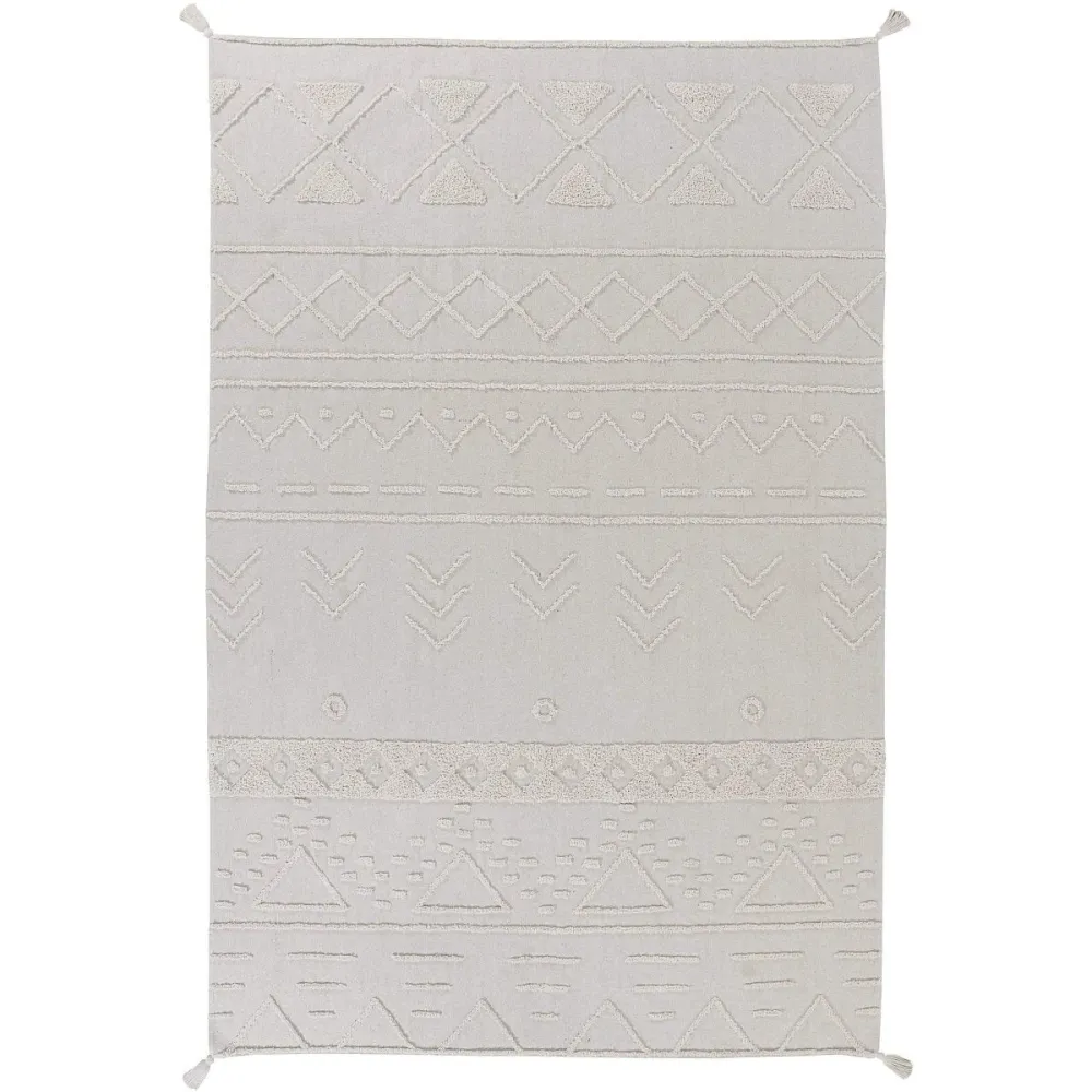 Tapete Lavável Tribu Natural 170 X 240 cm