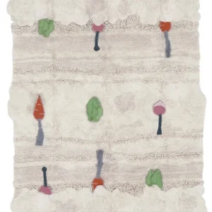 Tapete Lavável Veggie Garden 120 X 160 Cm