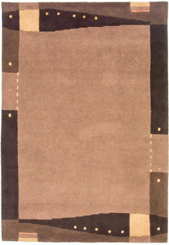 Tapete Nepal - 178 x 122 cm - castanho