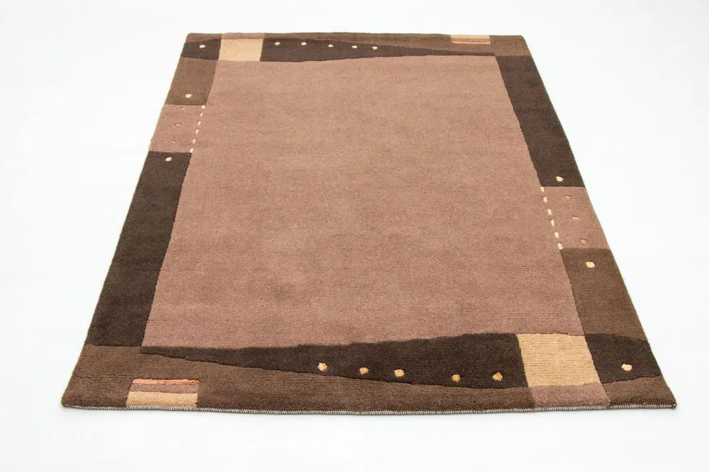 Tapete Nepal - 178 x 122 cm - castanho