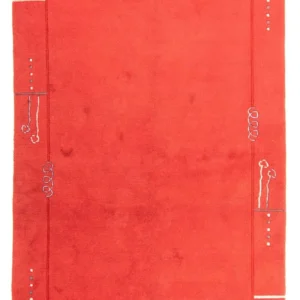 Tapete Nepal - 228 x 162 cm - vermelho