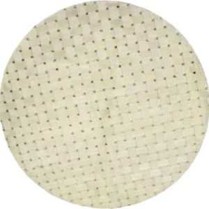 Tapete Nepal ronda - 150 x 150 cm - bege
