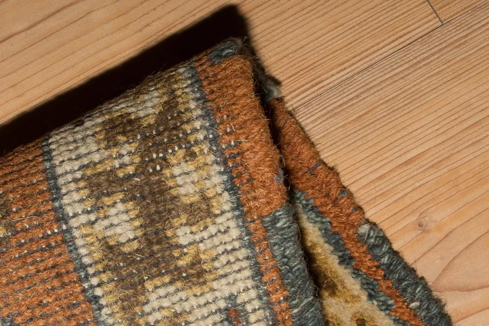 Tapete Oriental - 117 x 63 cm - laranja