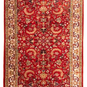 Tapete oriental - Bijar - Indus - 176 x 119 cm - vermelho escuro