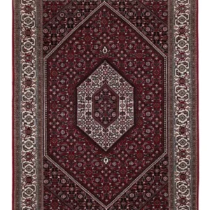 Tapete oriental - Bijar - Indus - 182 x 123 cm - bege escuro