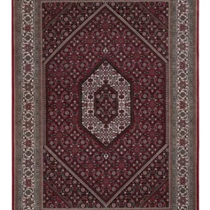 Tapete oriental - Bijar - Indus - 200 x 142 cm - castanho escuro