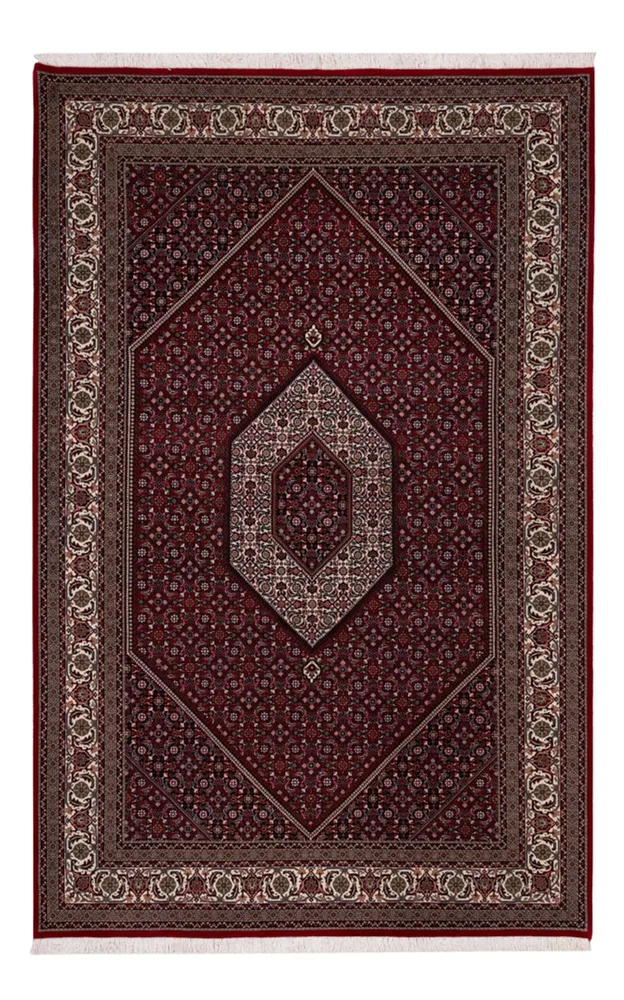Tapete oriental - Bijar - Indus - 305 x 198 cm - camelo escuro