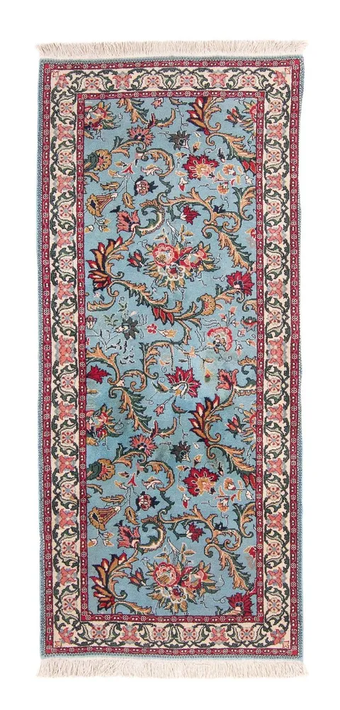 Tapete Oriental - Indus - 194 x 81 cm - azul claro