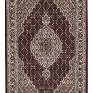Tapete Oriental - Tabriz - 183 x 119 cm - bege escuro