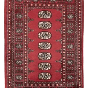 Tapete Paquistão - 144 x 93 cm - vermelho