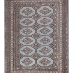 Tapete Paquistão - 181 x 124 cm - azul claro