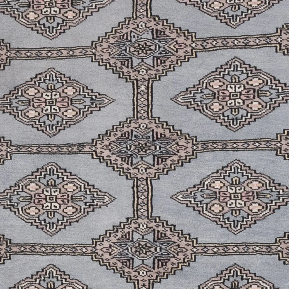 Tapete Paquistão - 181 x 124 cm - azul claro