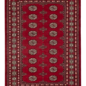 Tapete Paquistão - 189 x 126 cm - vermelho