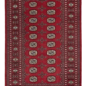 Tapete Paquistão - 191 x 124 cm - vermelho
