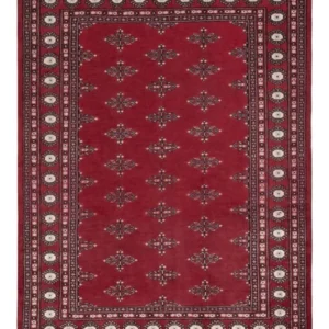 Tapete Paquistão - 195 x 140 cm - vermelho