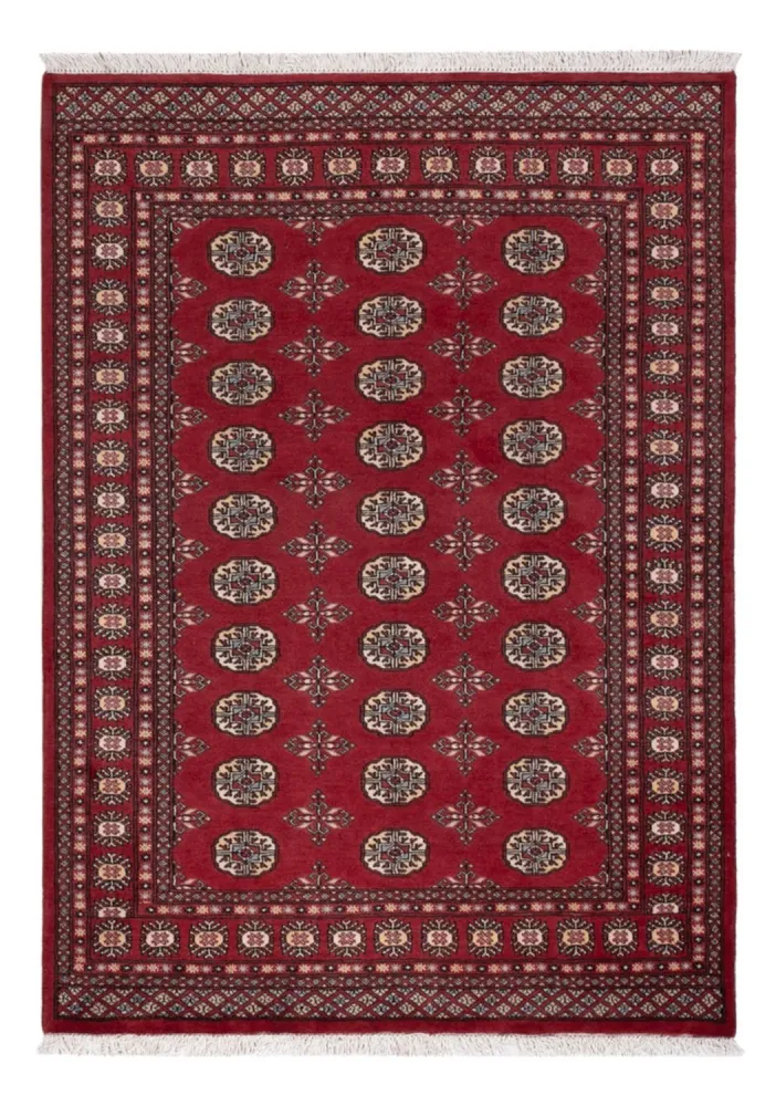 Tapete Paquistão - 197 x 139 cm - vermelho