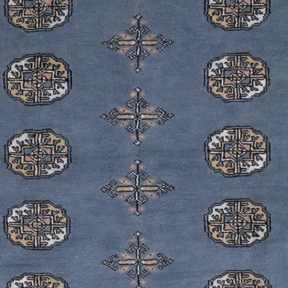 Tapete Paquistão - 198 x 140 cm - azul