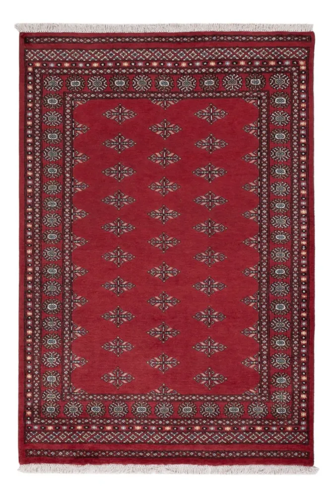 Tapete Paquistão - 203 x 137 cm - vermelho