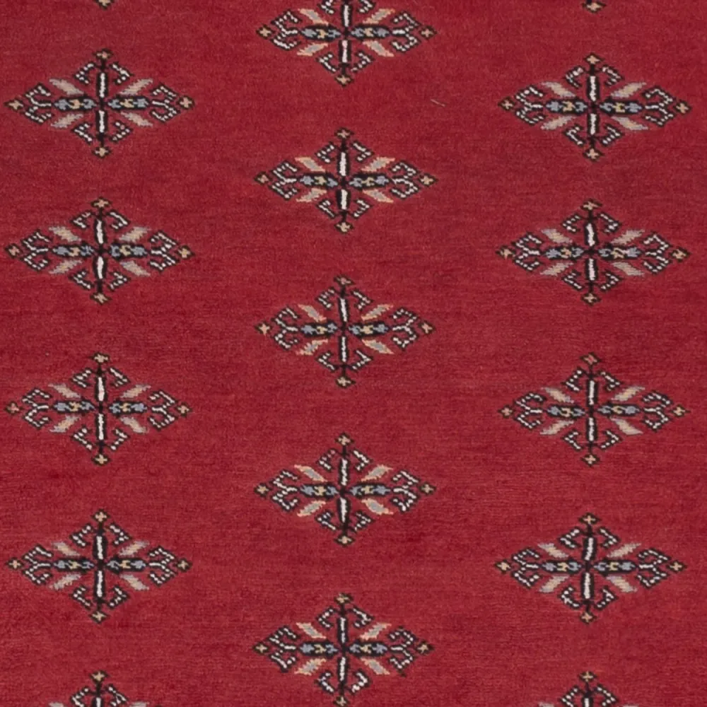 Tapete Paquistão - 203 x 137 cm - vermelho
