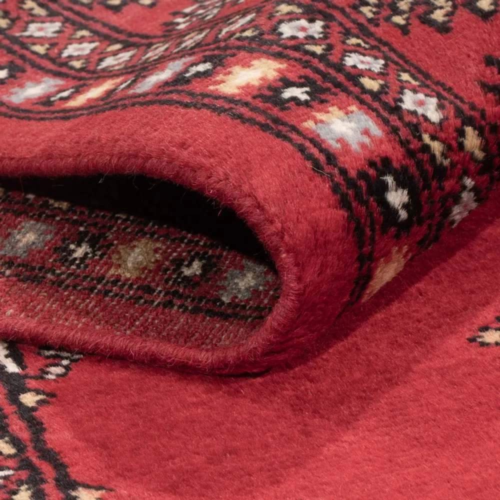 Tapete Paquistão - 203 x 137 cm - vermelho