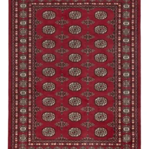 Tapete Paquistão - 204 x 139 cm - vermelho