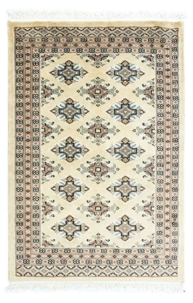 Tapete Paquistão - 92 x 62 cm - bege