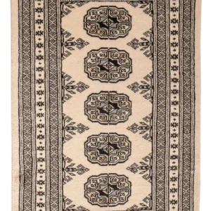 Tapete Paquistão - 95 x 61 cm - creme