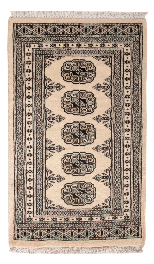 Tapete Paquistão - 95 x 61 cm - creme