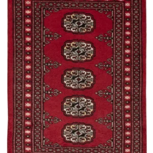 Tapete Paquistão - 96 x 62 cm - vermelho