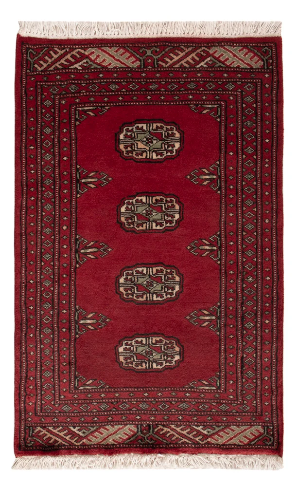 Tapete Paquistão - 92 x 62 cm - vermelho