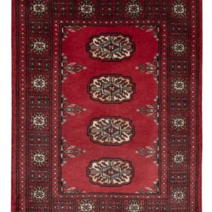 Tapete Paquistão - 86 x 62 cm - vermelho