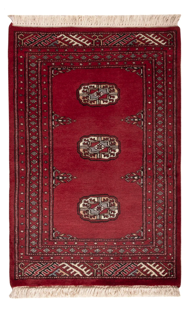 Tapete Paquistão - 94 x 64 cm - vermelho