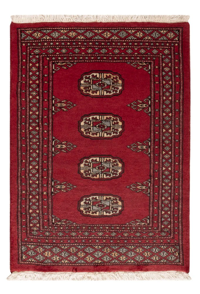 Tapete Paquistão - 87 x 61 cm - vermelho